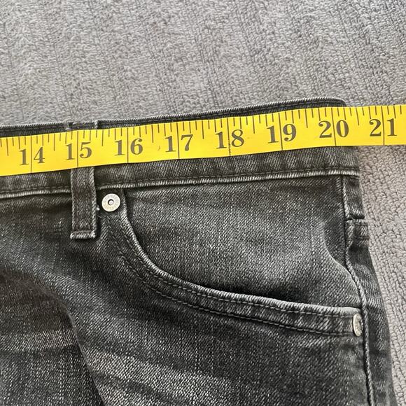 Levi’s Strauss 590‎ Women’s Boot Cut Black Jeans Denims Size 18 M - Picture 7 of 9